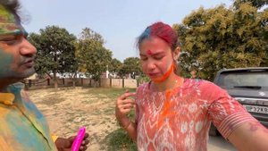 Как швабра ИЗИ КЛИН помогла мне подружиться с семьей. Празднуем индийской семьей фестиваль красок Хо