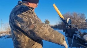 Снегоход АЭРОСАНИ, 100КМ/Ч независимая амортизирующая подвеска, антипереворотные лыжи, разбор 15мин