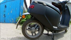 Электроскутер Ecooter E2L. Нет рекуперации.