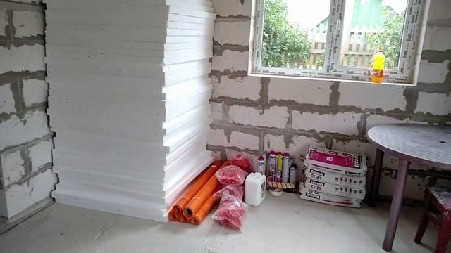 Как мы строили пристройку к дому из газосиликатного блока. Полная история. Часть 2/4. смотреть онлайн