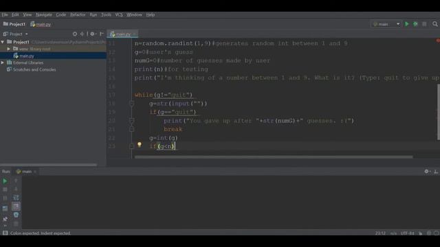 Python - While Loops and the Random Library смотреть онлайн