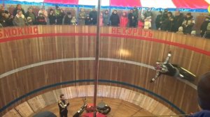 Мото гонки по вертикальной стене! (Зима-Весна 2018)