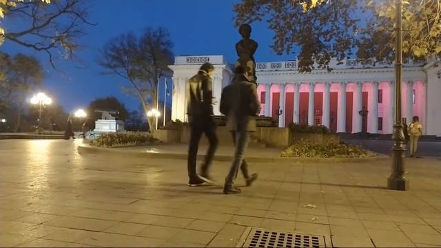 Одесса, Приморский бульвар. Stream. Ноябрь 2021 смотреть онлайн