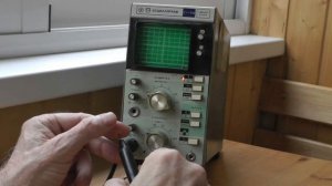 Проверка старого осциллографа