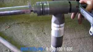 Машина Мангуст-Миди-МТ. Обработка котельной трубы 32х4мм