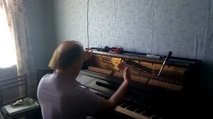 Пианино Красный Октябрь после настройки! 17июля2020 г.