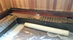 Гидроизоляция пола по грунту в бане за копейки. Часть 3.