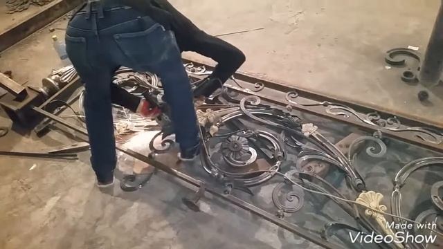 Кованые перила. ковка.