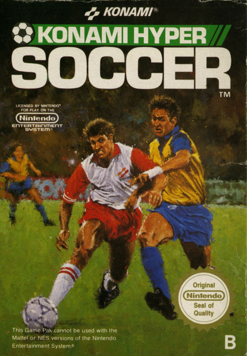 Футбол Konami Hyper Soccer 1992 Игра на Денди(NES).