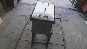 Коптильня своими руками, горячего копчения
