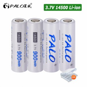 ✅ Литий-ионная аккумуляторная батарея AA-14500 900mAh 3,7 V от PALO.