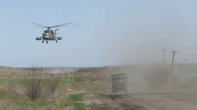 Продвижение наших войск через освобождённые населенные пункты в Харьковской области. смотреть онлайн