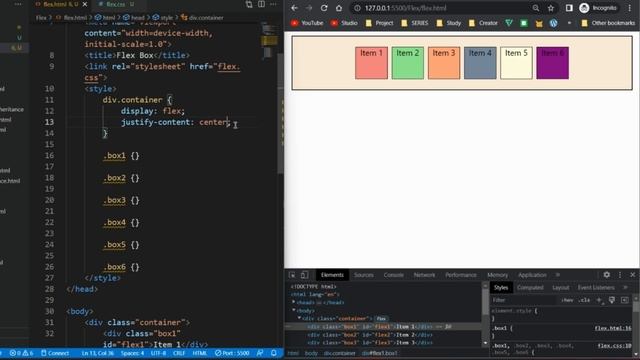 Flex Box CSS | 1D Layout | Terminology & Properties | CSS Tutorial 2023 Hindi #10  | Mohit Prajapat