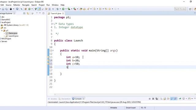 #02 Integer datatype | Java Full Course | Learn Java Full Stack from beginning