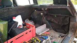 Карманы - сумки в багажник НИВА 21213, 21214, 2131. Обзор и установка.