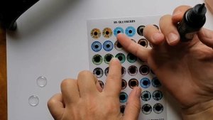 ?Как сделать глаза для куклы #Блайз? How to make eyes for a Blythe doll