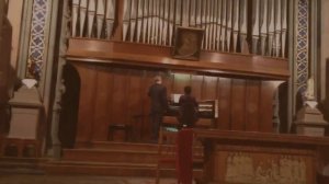 Performance on the Organ. Исполнение на органе
