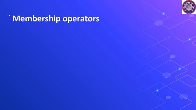 07 operators in python | python tutorial | Python Full Course for Beginners | Learn python