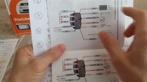 Регистрация кодового реле R4 в сигнализации Starline A93.