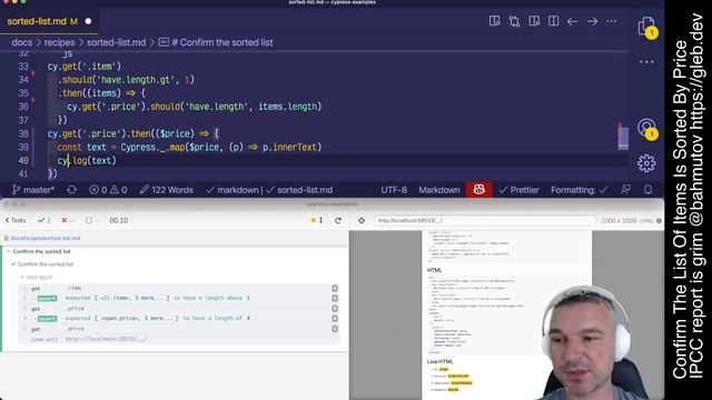 Confirm The List Of Items Is Sorted By Price смотреть онлайн