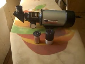 Модернизация телескопа рефрактора 60900 - 2 вариант. Окуляры от микроскопа