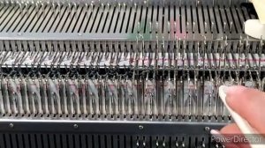 Водолазка промышленной резинкой на вязальной машине