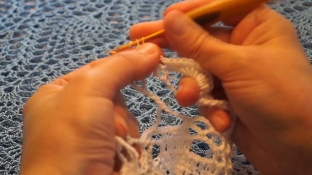Ажурный воротник - накидка.Crochet Decoration ( узор №123)