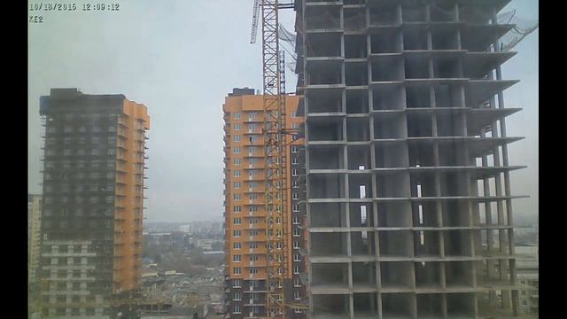 Оштукатуривание дома 6-6 Неаполь II очереди Квартала Европейский 18 октября 2015г. смотреть онлайн