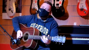 Кантри на акустической гитаре Cort Earth 70 звучит офигенно! / Country Cort guitar / Будь Рокстар
