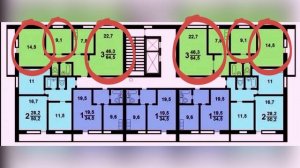 Блочная БРЕЖНЕВКА П-68 (II-68). Планировки и обзор.