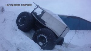 Вездеход "ЧЕБУРАТОР" конструкции Алексея Гарагашьяна