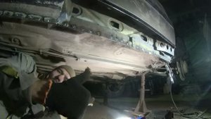Замена порога на Пассат Б3 Без опыта, в домашних условиях часть 3