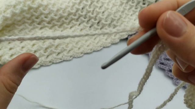 МК. Детский плед крючком (часть1). Бесплатный МК крючком. Новый узор крючком. Crochet baby blanket