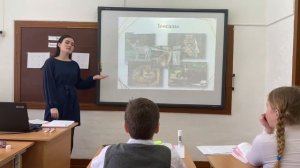 Открытый урок по литературному чтению в 4 классе