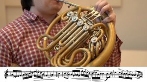 Agostino Belloli, 8 Etudes for Horn, No. 2 - Scott Leger Horn