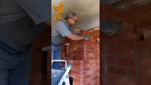 Печь-камин с чугунной топкой