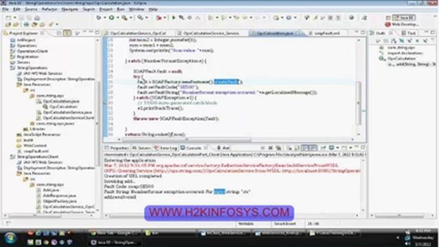 Java Training Course | Web Service Class | Java Course Online | H2k Infosys | Free Demo