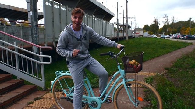 Как скатиться с лестницы на велосипеде? Жесткая вилка - не проблема! смотреть онлайн