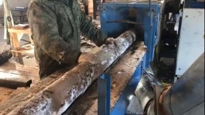 Бревнопильный станок Алтайлестехмаш СБЦ-480 (30 кубов по входу)