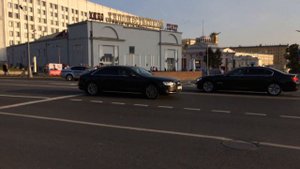 ПРЕЗИДЕНТСКИЙ КОРТЕЖ НА НОВОМ АРБАТЕ!!