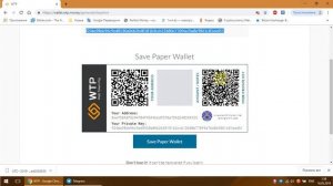 Как создать кошелёк на wallet.wtp.money