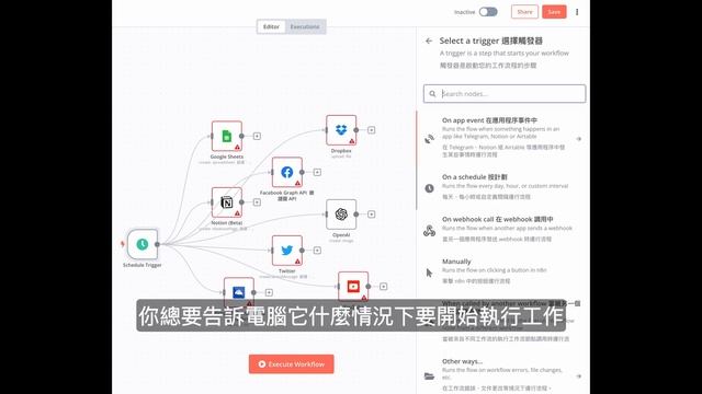 n8n試用與基礎教學：當AI碰上自動化工具會擦出什麼火花