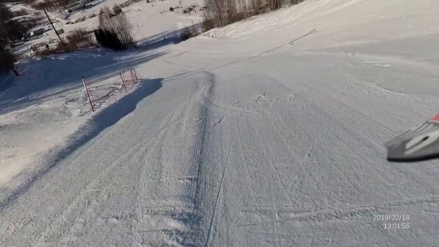 Вертолетики на горных лыжах