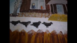 Мультфильм "На заборе снег мохнатый", Большакова Варвара, 11 лет