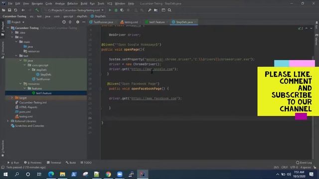 Selenium Cucumber Framework - How to use Cucumber Hooks and Tags in your Selenium Project