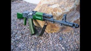Как появился зеленый автомат Калашникова
