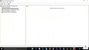 SQL Server 2016 Configuration Manager