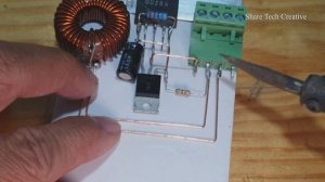 DIY powerful ultra bass amplifier using STR 50103, 32 years old