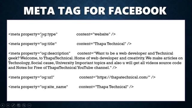 Advanced SEO Open Graph Meta Tags for FACEBOOK integration with Website
