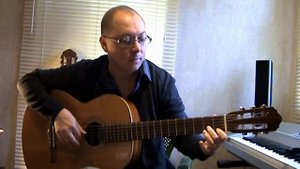 'Песня о друге' кавер на гитаре. Автор В. Высоцкий, из фильма 'Вертикаль'